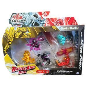 New Bakugan Evolutions Battle Amp Pack‎ Eenoch Ultra Talan Auxillataur Nano Fury